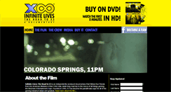 Desktop Screenshot of infinitelivesmovie.com